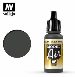 Vallejo Model Air: Dark Black Green 17mL