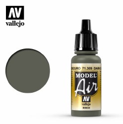 Vallejo Model Air: Dark Slate Grey 17mL