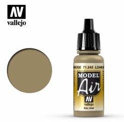 Vallejo Model Air: Loam Beige 17mL