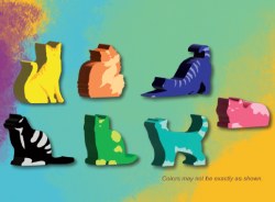 Way Too Many Cats! Meeples
