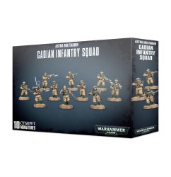 Warhammer 40,000: Astra Militarum Cadian Infantry Squad