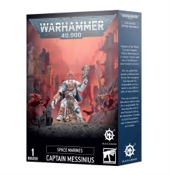 Warhammer 40,000: Space Marines Captain Messinius