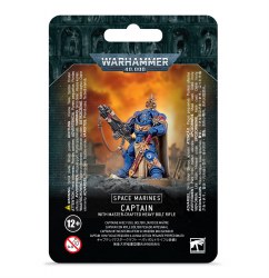 Warhammer 40,000: Space Marine Captain with Master Crafted Bolt Rifle