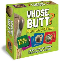 Whose Butt? Memory Game