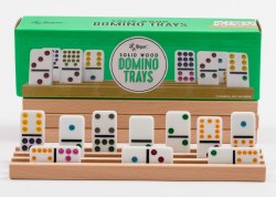 Wooden Domino Trays