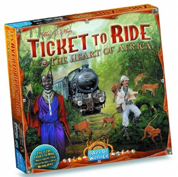 Ticket To Ride: Heart of Africa Expansion