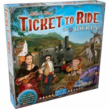 Ticket to Ride: Iberia &amp; South Korea Expansion