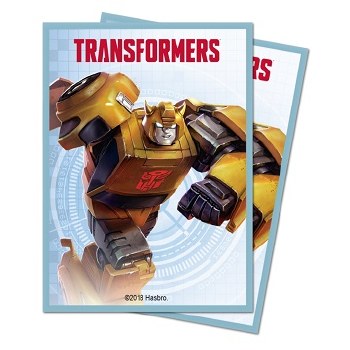 Ultra Pro Transformers Sleeves 100 count: Bumblebee