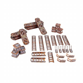 TinkerTurf Sci-Fi Terrain: Ladders &amp; Catwalks