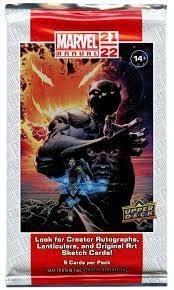 Upper Deck: 2021 - 22 Marvel Annual Booster Pack