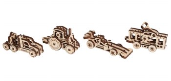UGears: Fidgets - Vehicles
