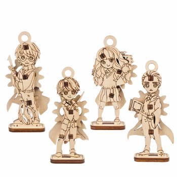UGears: Harry Potter - Hogwarts Students