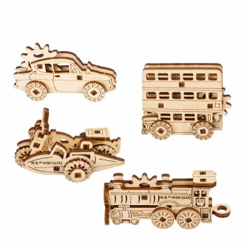 UGears: Harry Potter - Magical Vehicles