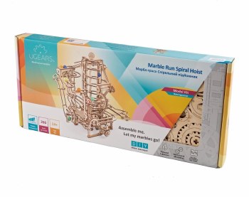 UGears: Marble Run - Spiral Hoist