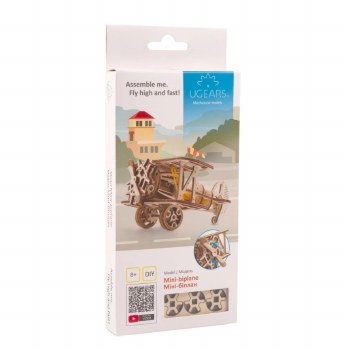 UGears: Mini Biplane