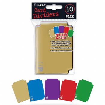 Ultra Pro Card Dividers 10 Pack