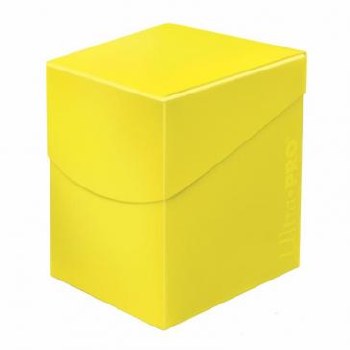 Ultra Pro Pro-100+ Deck Box - Lemon Yellow