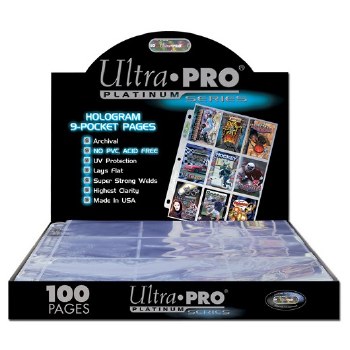 UltraPro 9-Pocket Sleeve Pages
