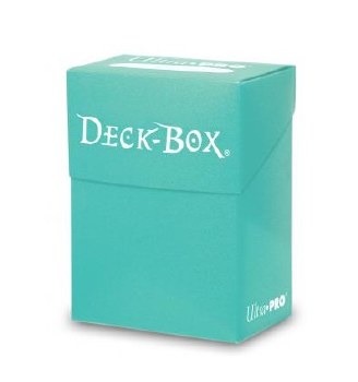 Ultra Pro Plastic Deck Box - Aqua