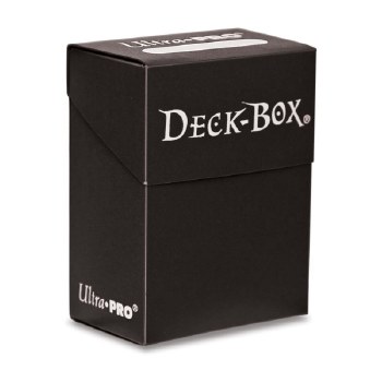 Ultra Pro Plastic Deck Box - Black