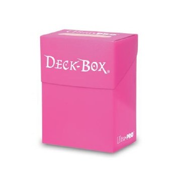 Ultra Pro Plastic Deck Box - Bright Pink