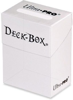 Ultra Pro Plastic Deck Box - Clear