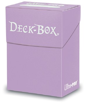 Ultra Pro Plastic Deck Box - Lilac