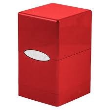 Ultra Pro Satin Tower Deck Box - Fire &amp; Ice: Fire