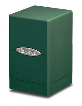 Ultra Pro Satin Tower Deck Box- Green