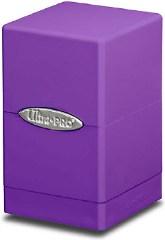 Ultra Pro Satin Tower Deck Box - Purple
