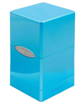 Ultra Pro Satin Tower Deck Box - Hi-Gloss: Topaz