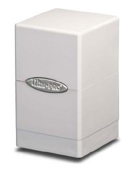 Ultra Pro Satin Tower Deck Box - White