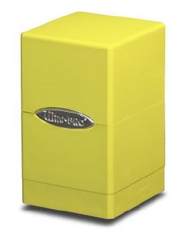 Ultra Pro Satin Tower Deck Box - Yellow