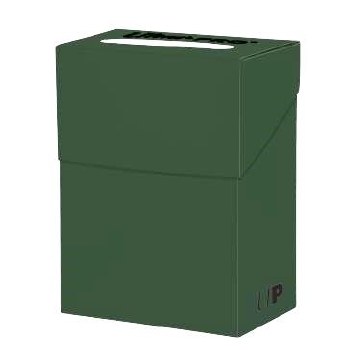Ultra Pro Plastic Deck Box - Solid Green