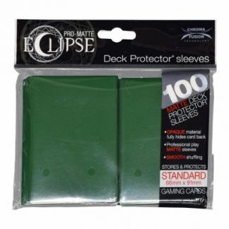Ultra Pro Sleeves: 100 Eclipse Dark Green