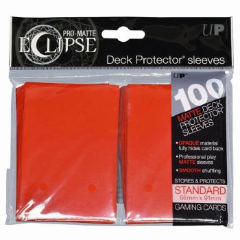Ultra Pro Sleeves: 100 Eclipse Red
