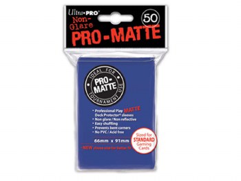 Ultra Pro Sleeves: 50 Pro-Matte Blue