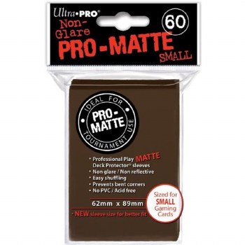 Ultra Pro Sleeves: 50 Pro-Matte Brown