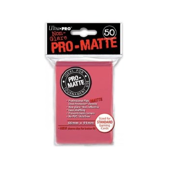 Ultra Pro Sleeves: 50 Pro-Matte Fuchsia