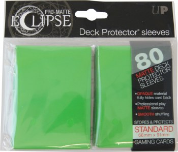 Ultra Pro Sleeves: 80 Eclipse Green