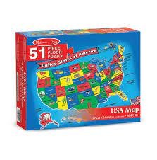 USA Map Floor Puzzle