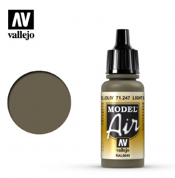 Vallejo Model Air: Light Olive 17mL