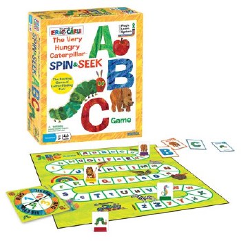 The Very Hungry Caterpillar Spin &amp; Seek ABC Game