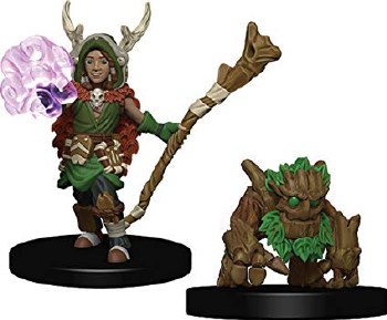 Wardlings: Boy Druid with Tree Companion