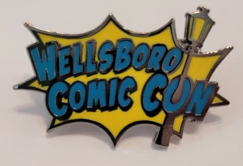 Wellsboro Comic-Con Enamel Pin