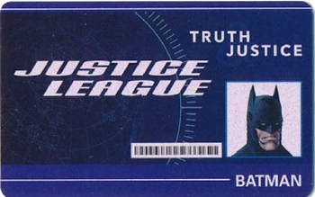 Heroclix World's Finest ID WFID-002 Batman ID Card