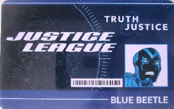 Heroclix World's Finest ID WFID-008 Blue Beetle ID Card