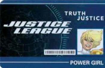 Heroclix World's Finest ID WFID-009 Power Girl ID Card