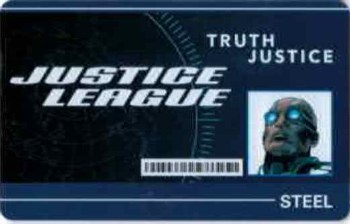 Heroclix World's Finest ID WFID-011 Steel ID Card