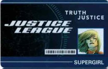 Heroclix World's Finest ID WFID-012 Supergirl ID Card